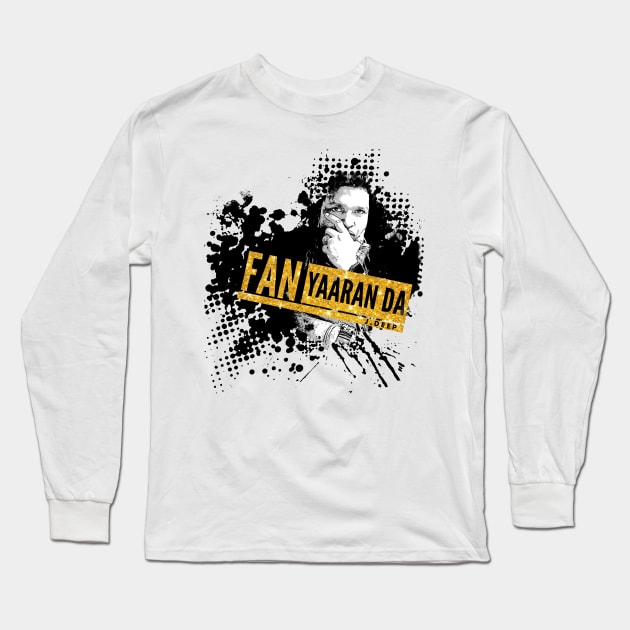 FAN YAARAN DA J Deep Long Sleeve T-Shirt by SAN ART STUDIO 